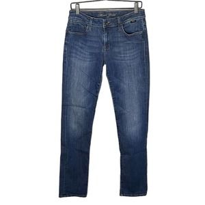 Mavi Women's Straight Leg Jeans - Dark Blue